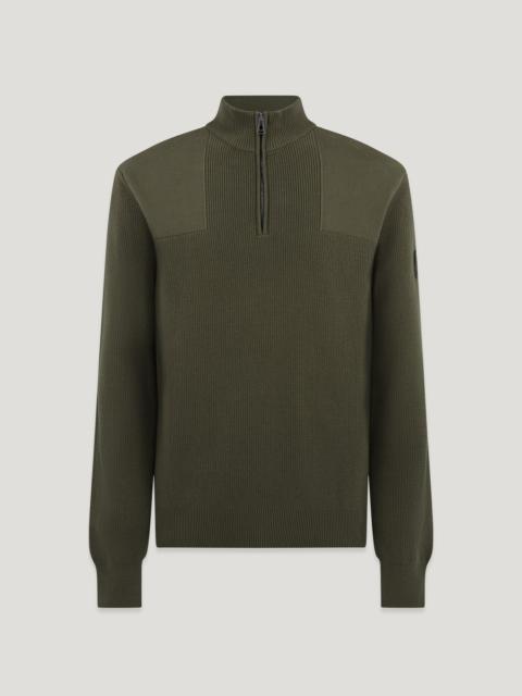 Belstaff COMMANDER QUARTER ZIP JUMPER