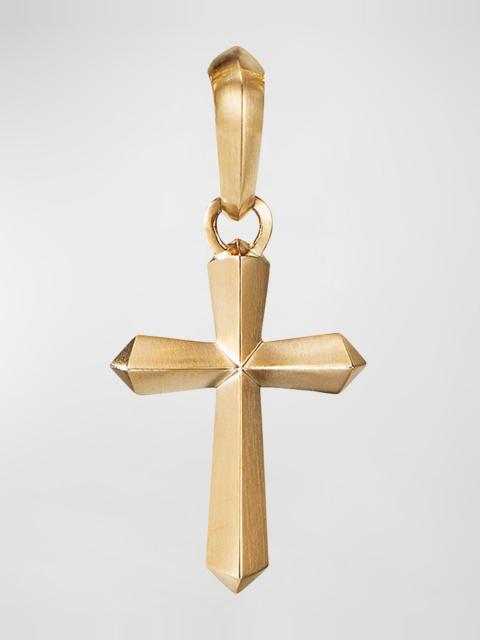 DAVID YURMAN Men's Roman Cross Pendant in 18K Gold, 19mm