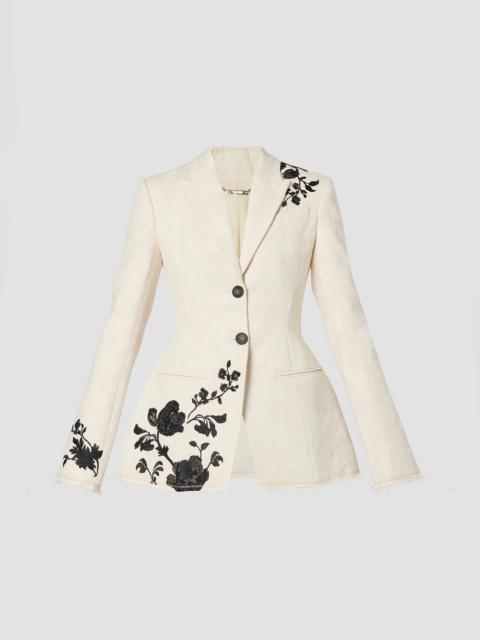 Erdem PEPLUM FITTED BLAZER