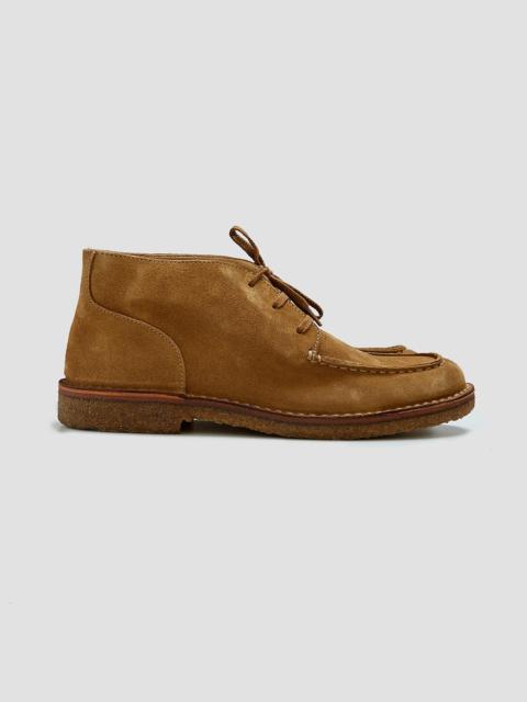 Nigel Cabourn Astorflex Dukeflex Mocassino Suede Chukka Boot in Whisky