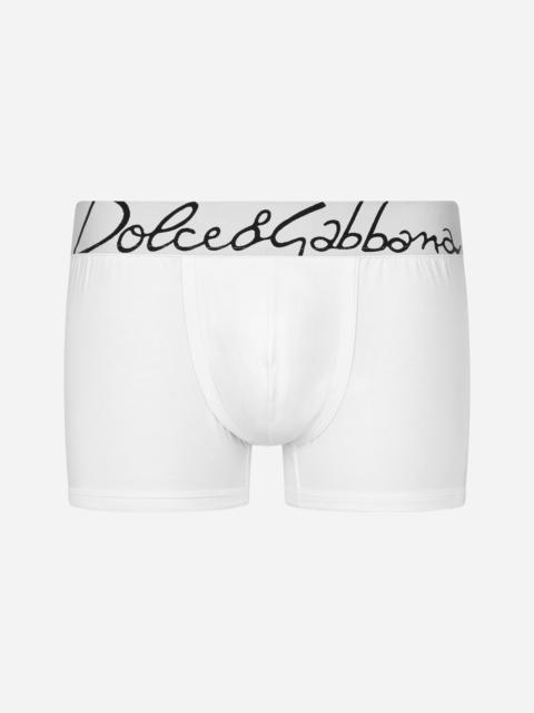 Dolce & Gabbana Stretch cotton regular-fit boxers