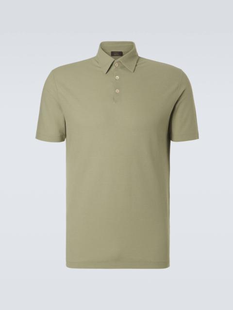 SLOWEAR Zanone cotton polo shirt