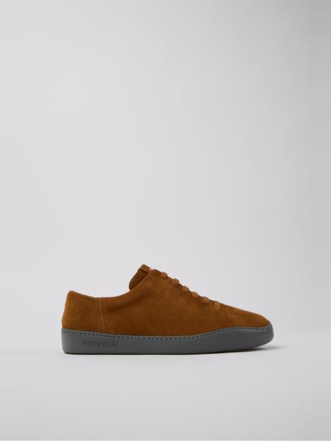 CAMPERLAB Brown Nubuck Men's Sneakers.