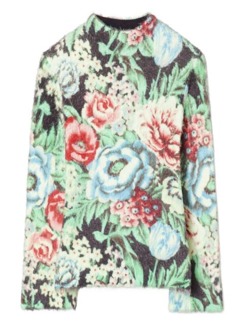 TORY BURCH printed sweater