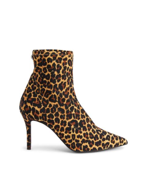 Courty 90mm leopard-print boots