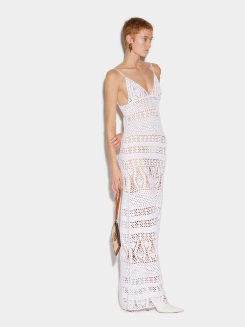 DSQUARED2 CROCHET LONG DRESS