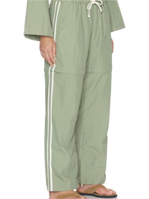 DONNI. The Nylon Zip Pant