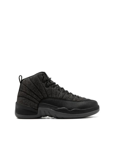 Air Jordan 12 Retro Wool "Dark Grey/Metallic Silver" sneakers