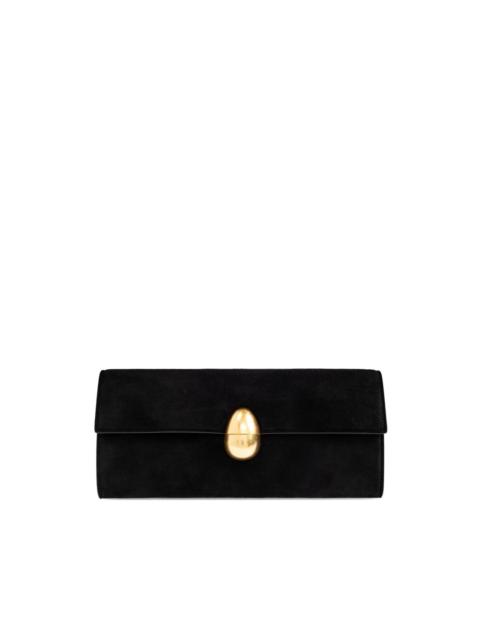NEOUS Phoenix suede clutch