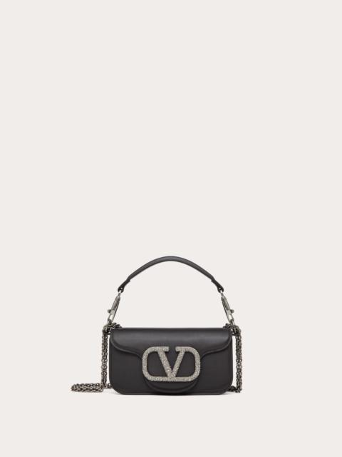 Valentino VALENTINO GARAVANI LOCÒ SMALL SHOULDER BAG WITH JEWEL LOGO