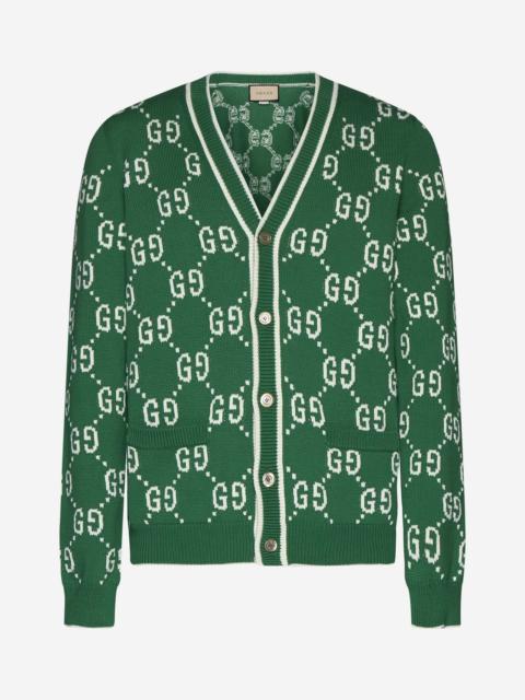 GUCCI GG cotton cardigan