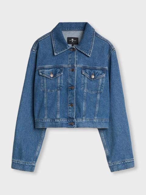 7 For All Mankind Jacket Nellie Weekend Denim