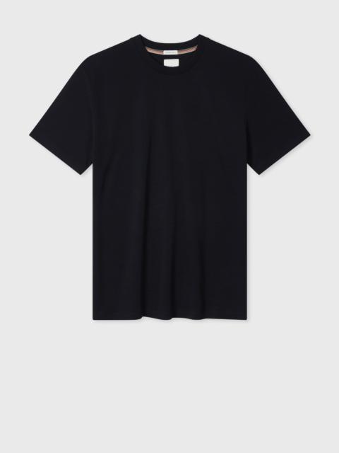 Paul Smith Navy Wool Travel T-Shirt