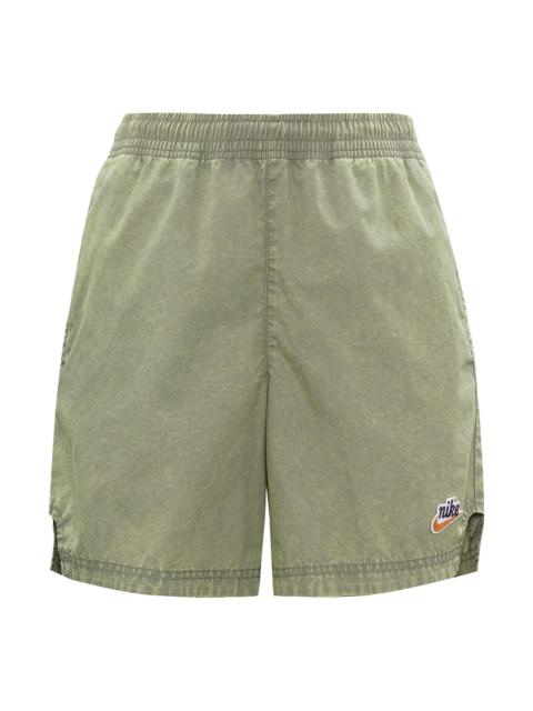 Nike Nike Retro Washed Denim Casual Men's Shorts Green DC1878-320