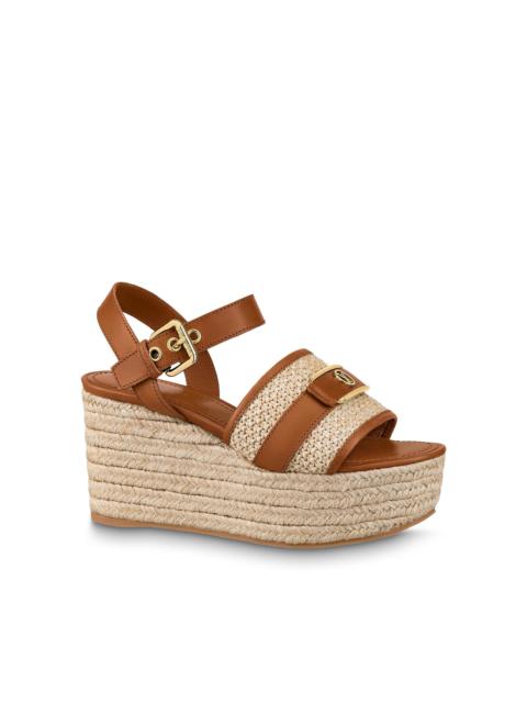 Louis Vuitton Starboard Wedge Sandal
