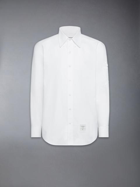 Thom Browne HECTOR CREST EMBROIDERY OXFORD SHIRT