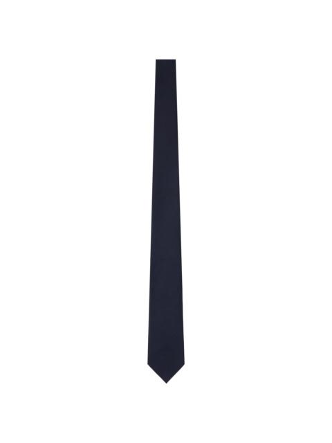 Navy Jacquard Tie