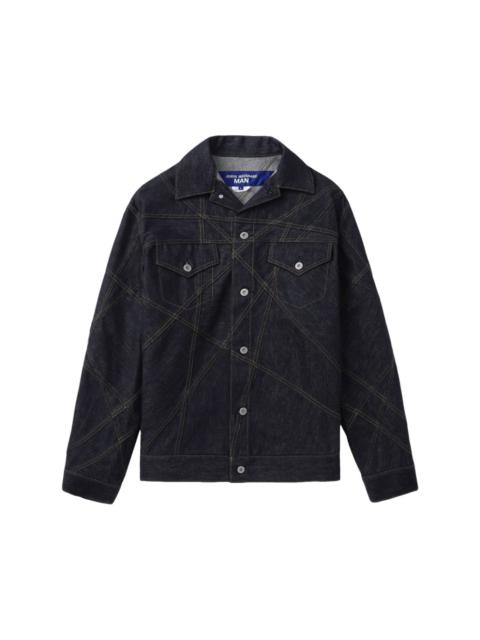 Junya Watanabe MAN contrast-stitching denim jacket