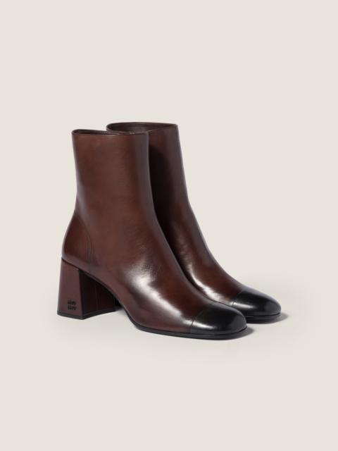 Miu Miu Nappa leather booties