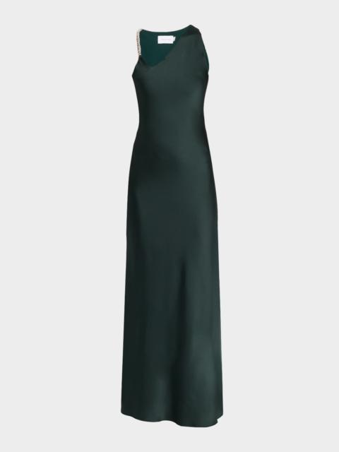 SIGNIFICANT OTHER Abbey Asymmetric Satin Gown