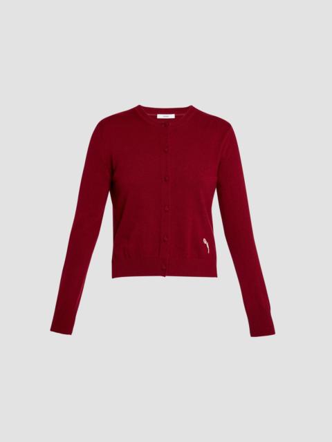 Erdem CASHMERE CREW NECK CARDIGAN