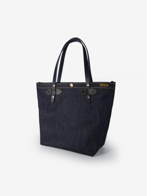 Iron Heart IHE-49-IND 25oz Selvedge Denim Tote Bag - Indigo