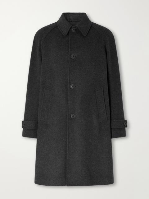 Herno Wool-Blend Twill Coat