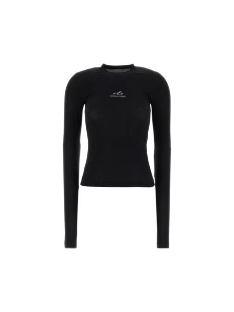 BALENCIAGA Stretch Cotton Blend T-shirt
