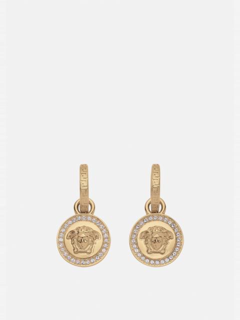 VERSACE Greca and Medusa Drop Earring