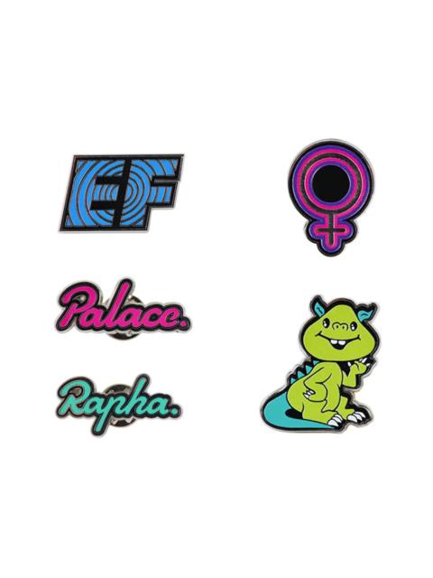 PALACE Palace x Rapha EF Education First Pin Badge Set Multi