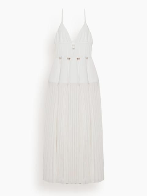 SIMKHAI Selene Gown in White