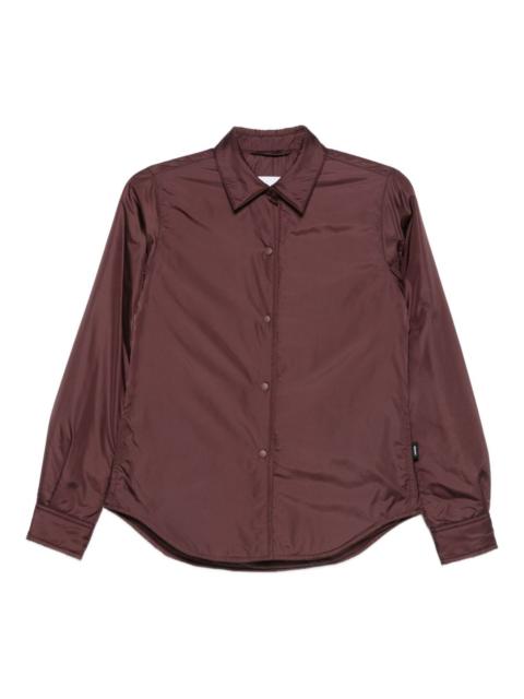 Aspesi padded snap-fastening shirt