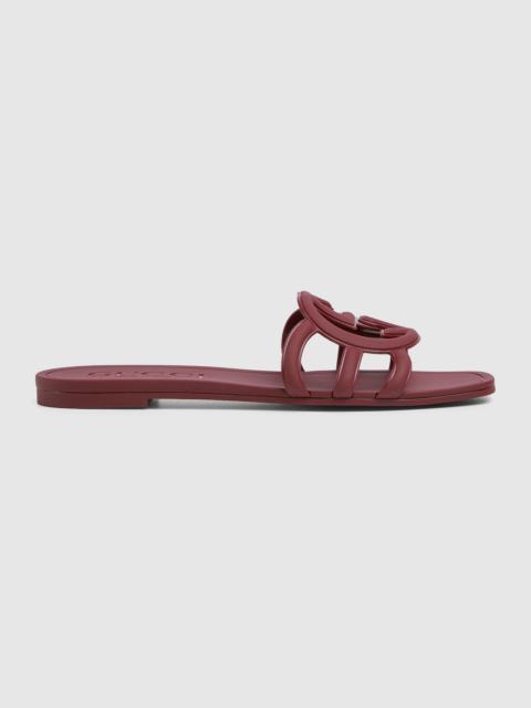 GUCCI Women's Interlocking G slide sandal