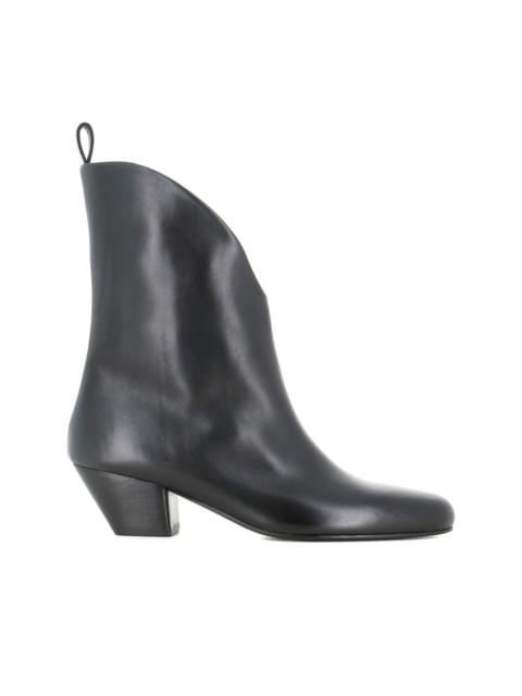 Marsèll v-cut leather boots