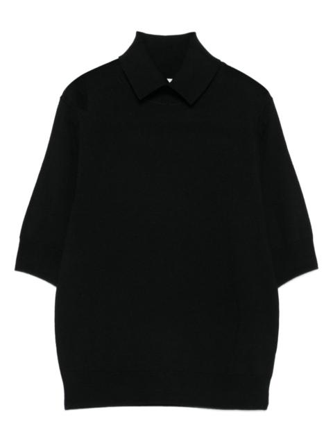 HERSKIND merino wool polo shirt