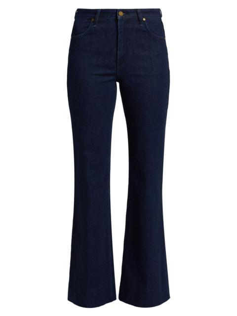 rag & bone Women's Ruby Flare Jeans - Nightfall Rinse