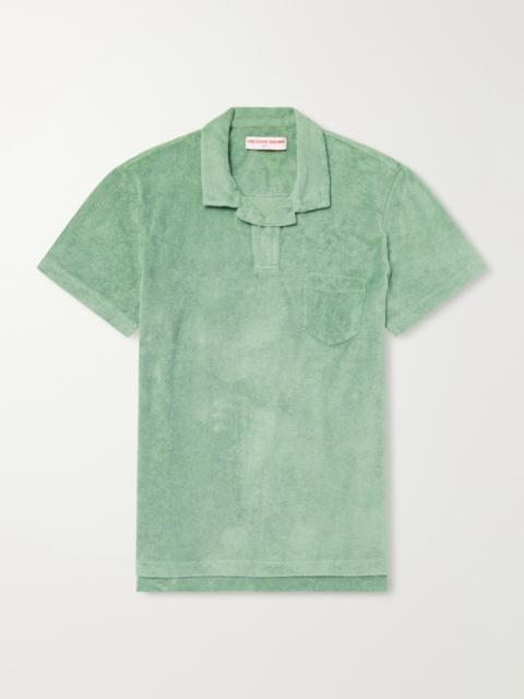 ORLEBAR BROWN Terry Cotton-Terry Polo Shirt