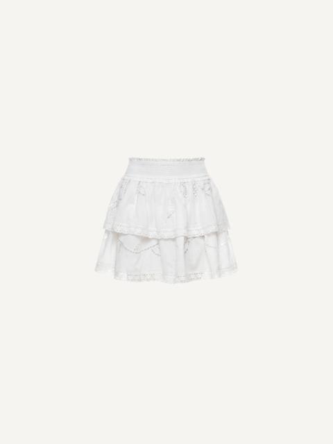 Cleobella MONET MINI SKIRT | IVORY