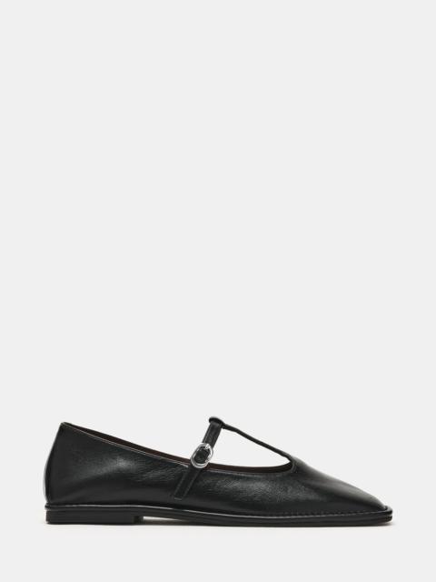 STEVE MADDEN MACBETH BLACK LEATHER