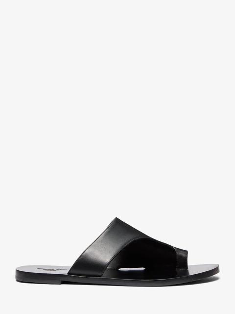 MICHAEL KORS COLLECTION Nettuno Leather Thong Sandal