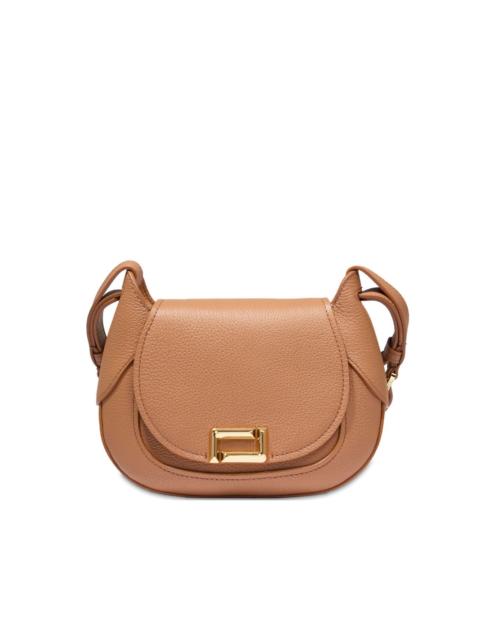 LANCEL Paulette 안장 crossbody 부대
