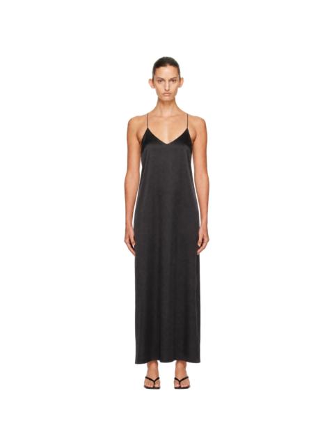 LISA YANG Black Camisole Maxi Dress