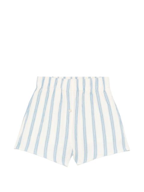 BONDI BORN® striped shorts
