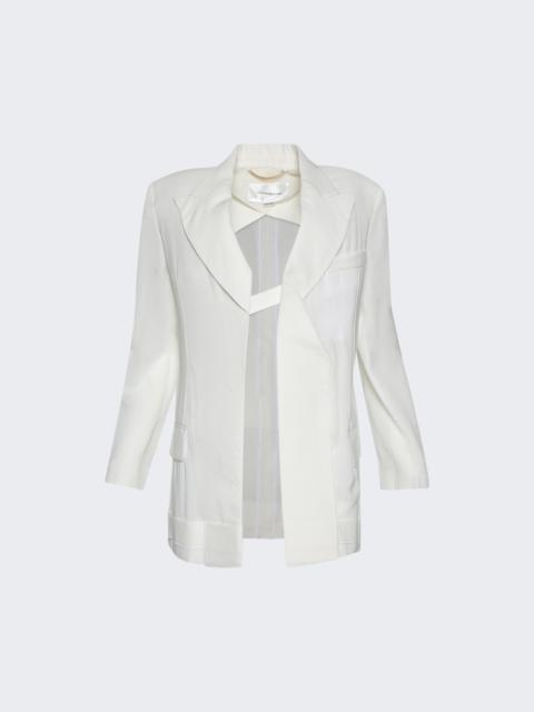 Victoria Beckham Tailored Jacket White