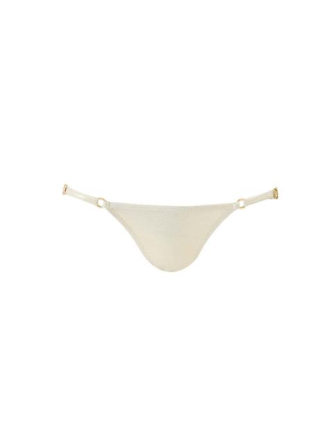 MELISSA ODABASH ELBA GOLD BIKINI BOTTOM