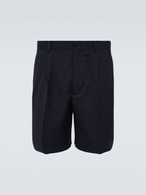 Radd wool-blend shorts