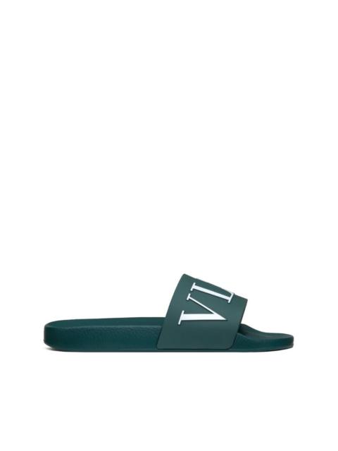 Valentino VLTN embossed slide sandals