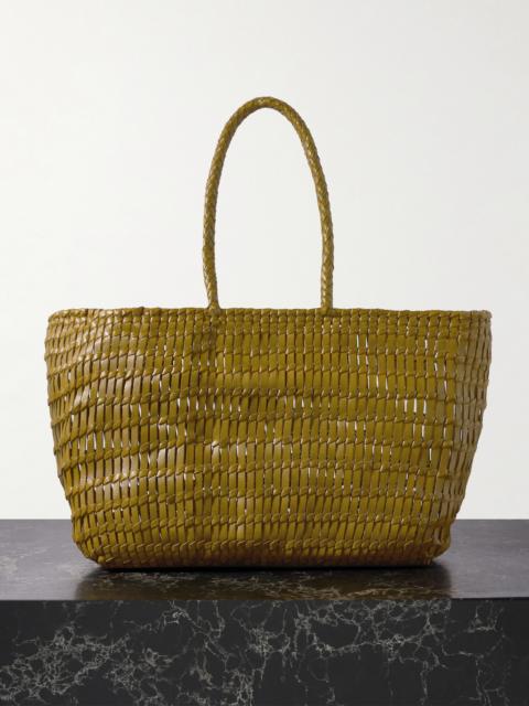 DRAGON DIFFUSION Terrafino Woven Leather Tote