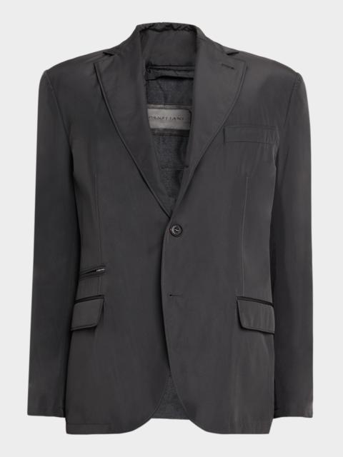 CORNELIANI Men & apos;s Technical Fabric Single-Breasted Blazer