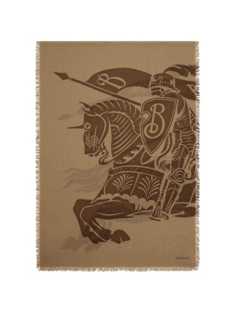 Burberry EKD wool scarf